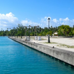 Le quai de fakarava