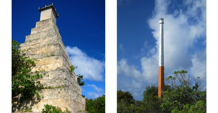 L’absence de phare en fonctionnement. Le magnifique ancien phare, construit par les missionnaires au 19°siècle en soupe de corail va être détruit, car il menace de s’écrouler. Et les batteries solaires du nouveau phare ont été volées et jamais remplacées.