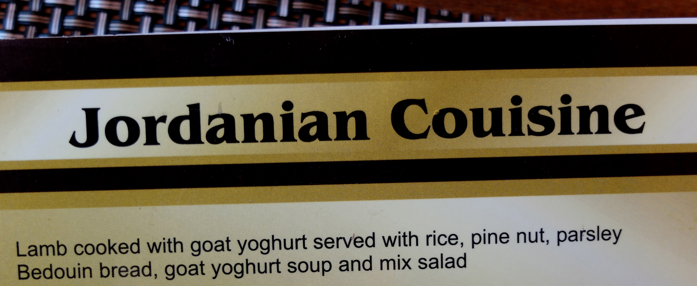 Si l’émotion est trop grande en ce temps de coupe du monde, pas de souci la cuisine Jordan touch est là !
